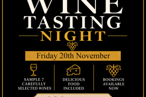 Wolfscastle Wine Tasting Night Price Change 20-11-26